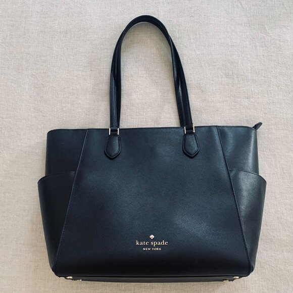 Kate Spade Madison Laptop Tote – Black (Style KC435) - Picture 6 of 8